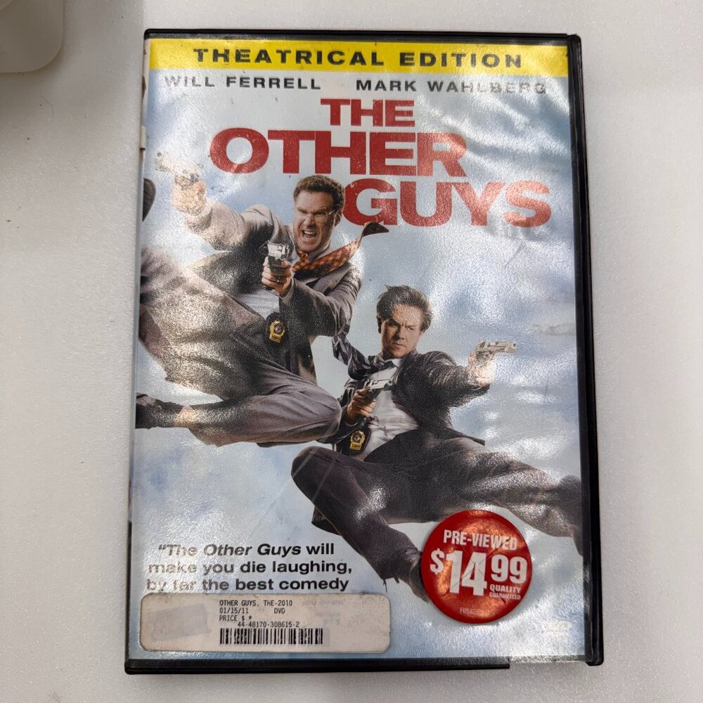 The Other Guys [DVD] Disc Tested, Working